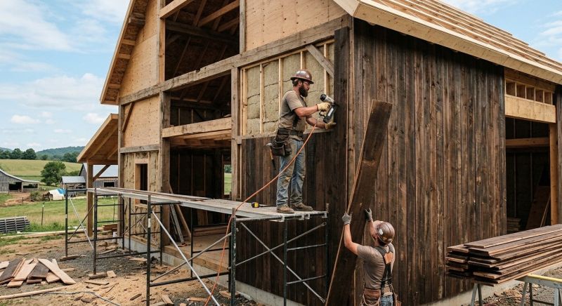 Barn Siding Installation in Putnam County, FL