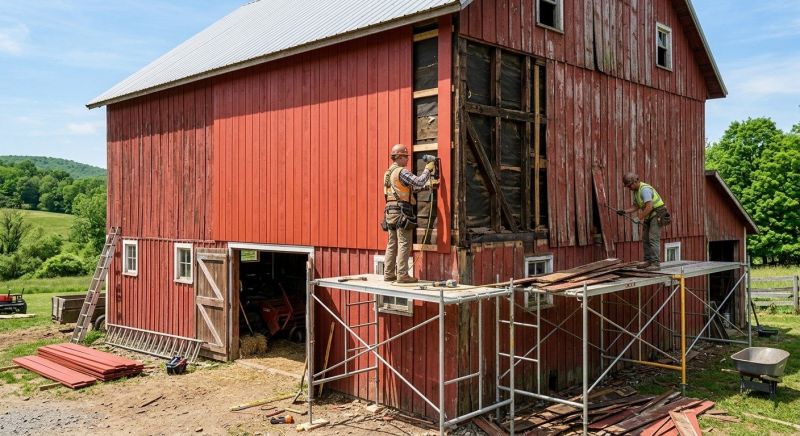 Barn Siding Replacement in Interlachen, FL