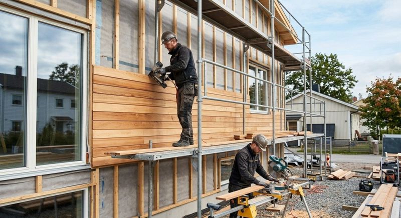 Cedar Cladding Installation in Putnam County, FL