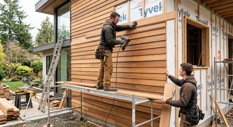 Cedar Cladding Installation in Putnam County, FL