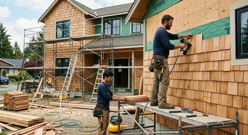 Cedar Cladding Installation in Putnam County, FL