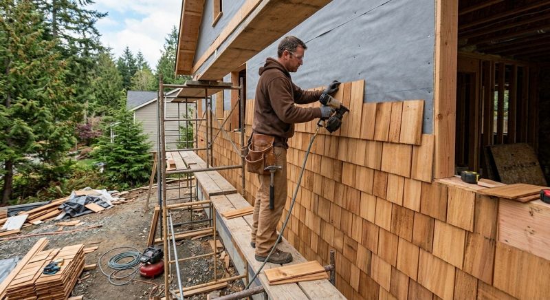 Cedar Siding Installation in Elkton, FL