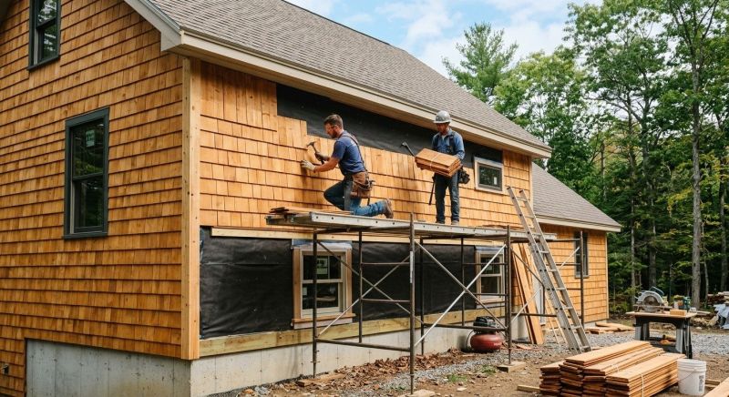 Cedar Siding Installation in Hastings, FL
