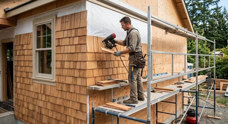 Cedar Siding Installation in Hastings, FL