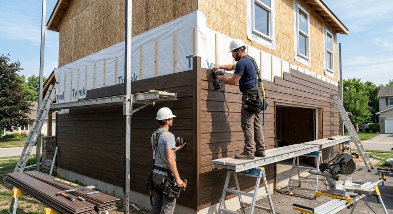 Faux Wood Siding Installation in Putnam County, FL