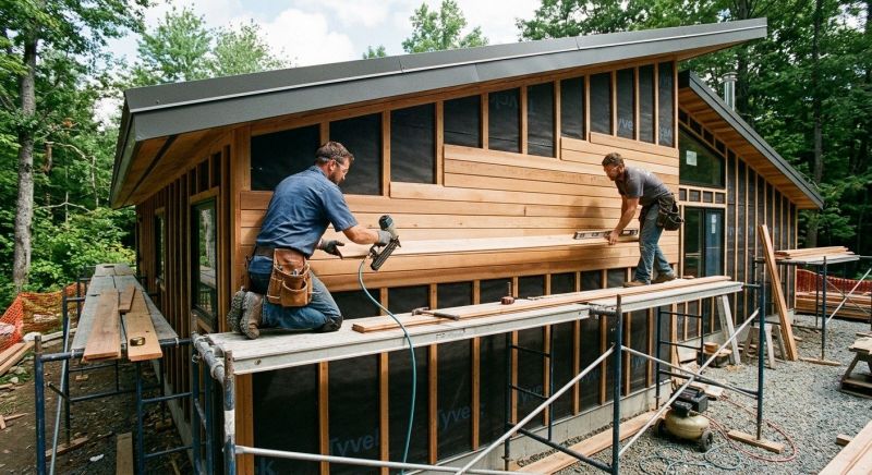 Hardwood Cladding Installation in Putnam County, FL