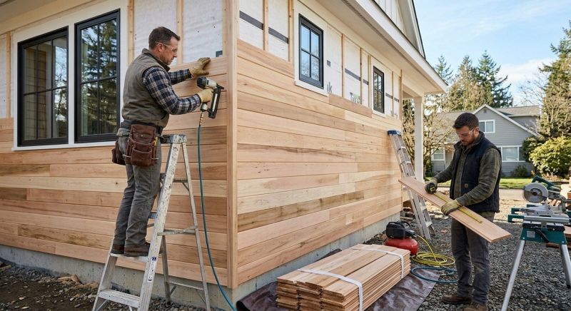 Hardwood Siding Installation in Crescent City, FL