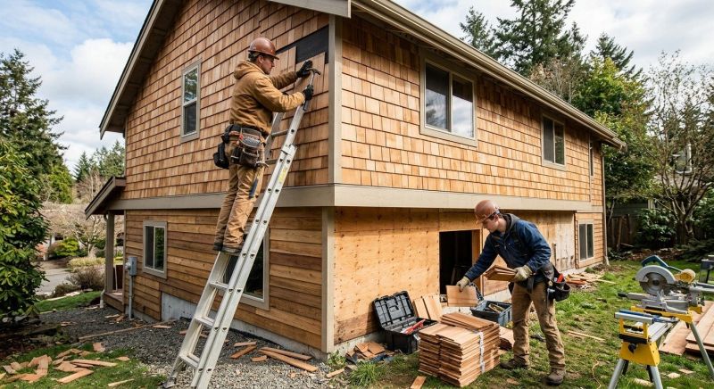 Hardwood Siding Installation in Elkton, FL