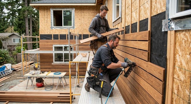 Hardwood Siding Installation in Fort Mc Coy, FL