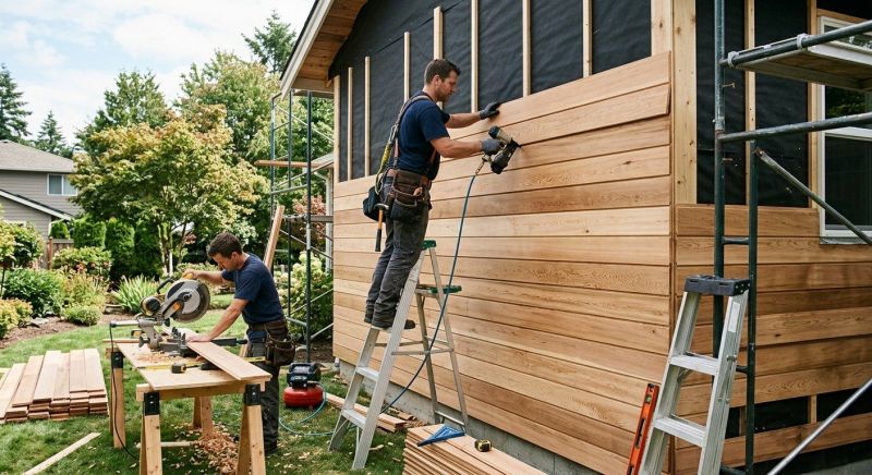 Hardwood Siding Installation in Green Cove Springs, FL