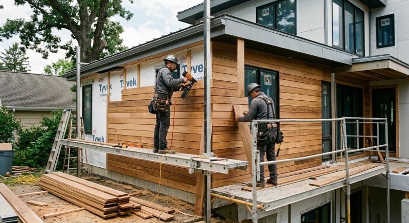 Hardwood Siding Installation in Putnam County, FL
