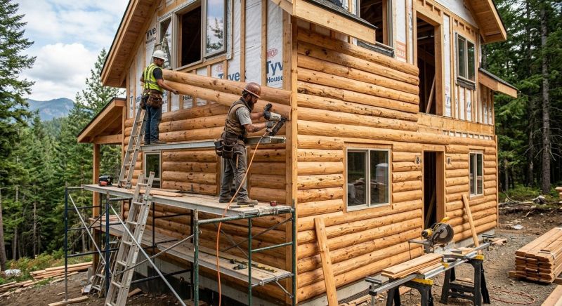 Log Siding Installation in Elkton, FL