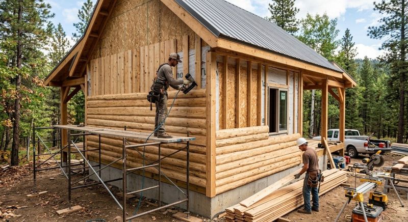 Log Siding Installation in Elkton, FL