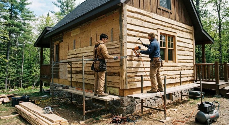 Log Siding Installation in Putnam County, FL