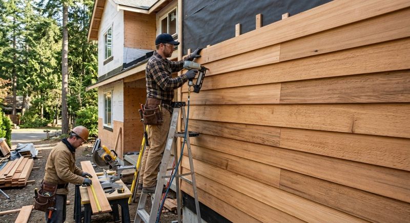 Wood Barn Siding Installation in Putnam County, FL