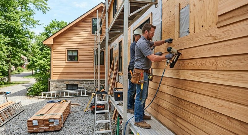 Wood Plank Siding Installation in Putnam County, FL