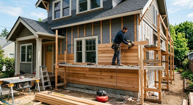 Wood Siding Replacement in Melrose, FL